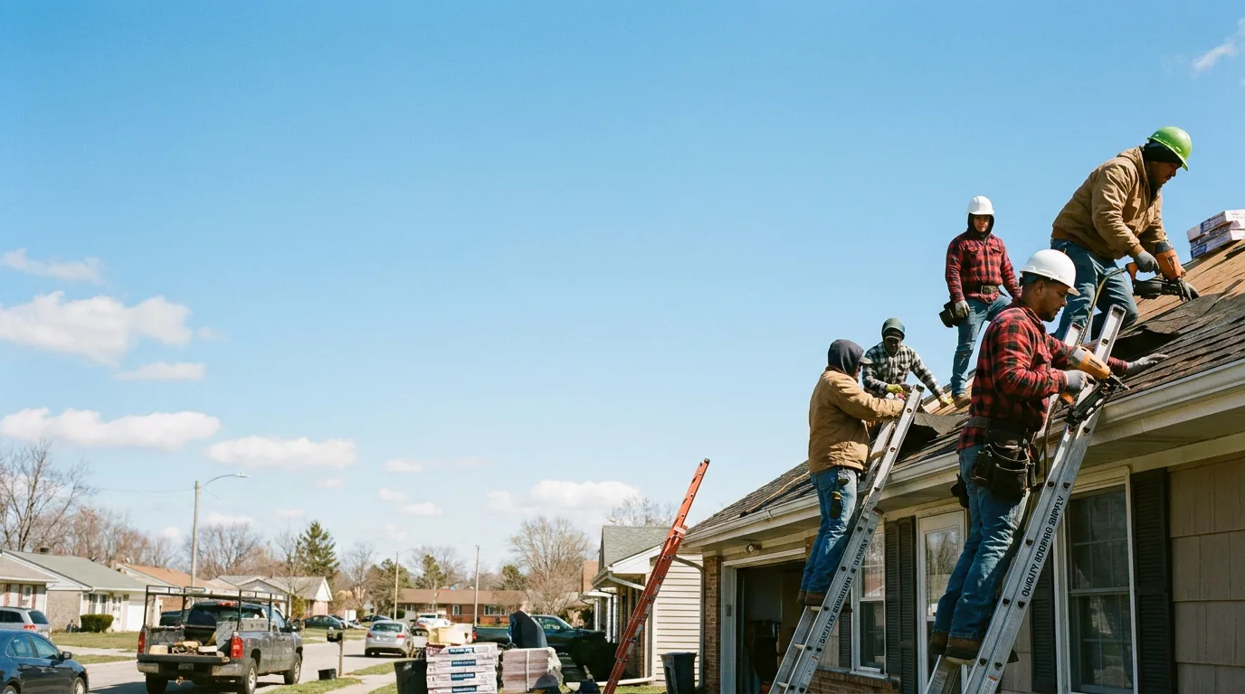 Roofing in Minier, IL near me